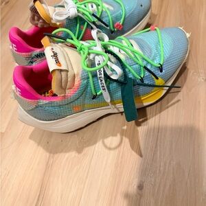 Off‑White x Nike Zoom Vapor Street sneakers (designed by Virgil Abloh).